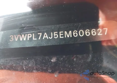 2014 Volkswagen Jetta Sportwagen 2.0L Tdi z USA, uszkodzony, nr VIN 3VWPL7AJ5EM606627